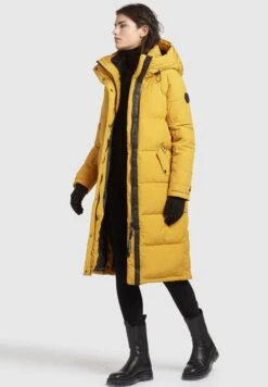 Khujo Dakota - Cappotto Invernale - Gelb -Delem 6884854e0d2b4cb793e606dd0ba359e3