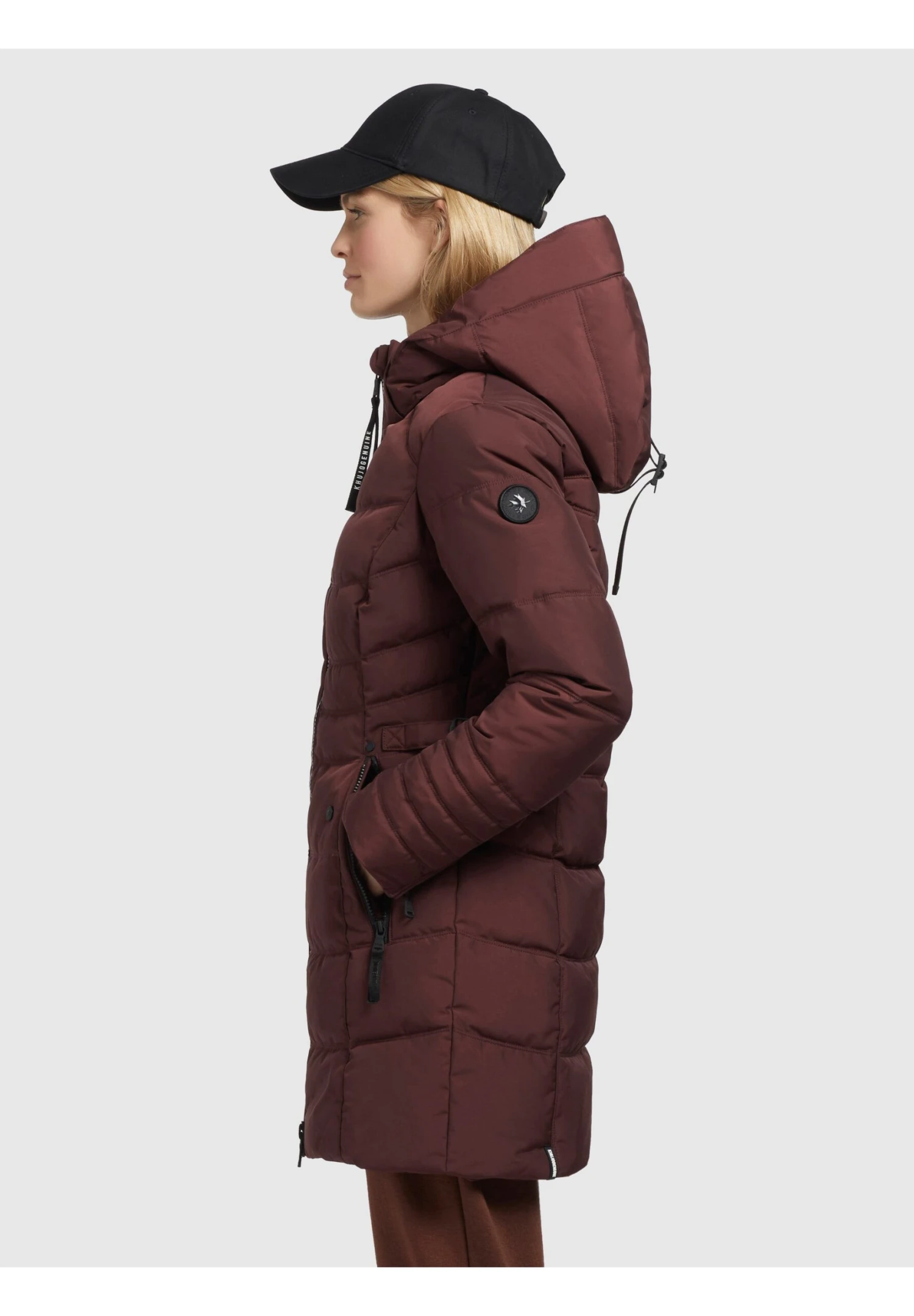 Khujo Amaray4Cappotto InvernaleWeinrot Donna Cappotti KH121U1C3-G11 6 Khujo Amaray4Cappotto InvernaleWeinrot Donna Cappotti KH121U1C3-G11 - immagine 6