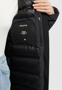 Khujo CharlynParkaGrau Donna Cappotti KH121U1CV-C11 -Delem 69a6bdba6edb48b0bf1d041f3351f5a9