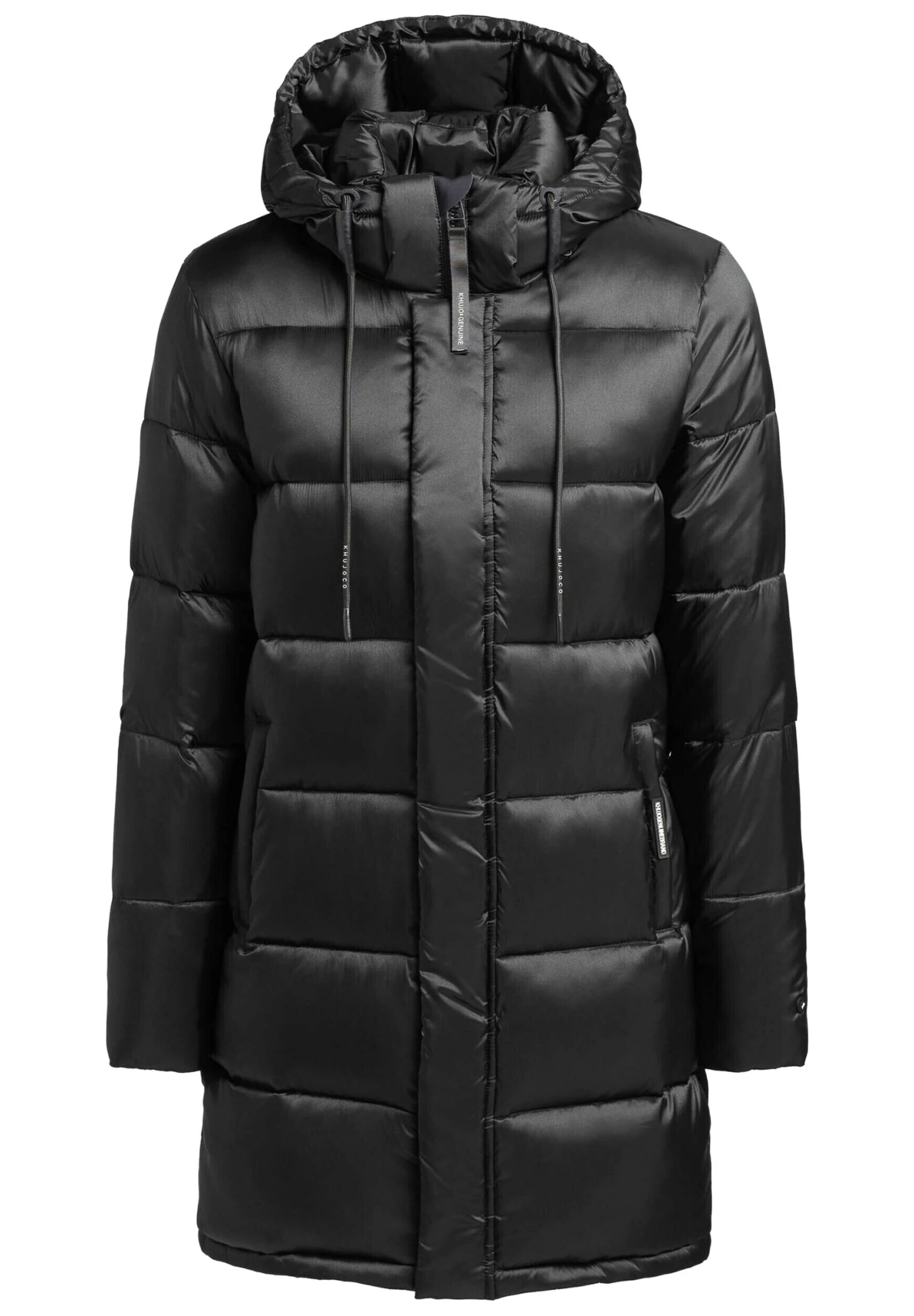 Khujo Word SatinCappotto InvernaleSchwarz Donna Cappotti KH121U157-Q11 7 Khujo Word SatinCappotto InvernaleSchwarz Donna Cappotti KH121U157-Q11 - immagine 7