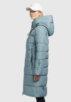 Khujo Jilias4Cappotto InvernaleBlaugrau Hell Donna Cappotti KH121U1D4-K11 -Delem 6c2aac4527e6445eb5621a47a38f8325
