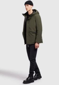 Khujo Yanis - Giacca Invernale - Dunkelgrün -Delem 6d3da82498aa485f850e717a6abb3088