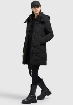 Khujo Fitt2 LightCappotto InvernaleSchwarz Donna Cappotti KH121U1DB-Q12 -Delem 6d6ba4d3d801468c8f9e3447c90ff484