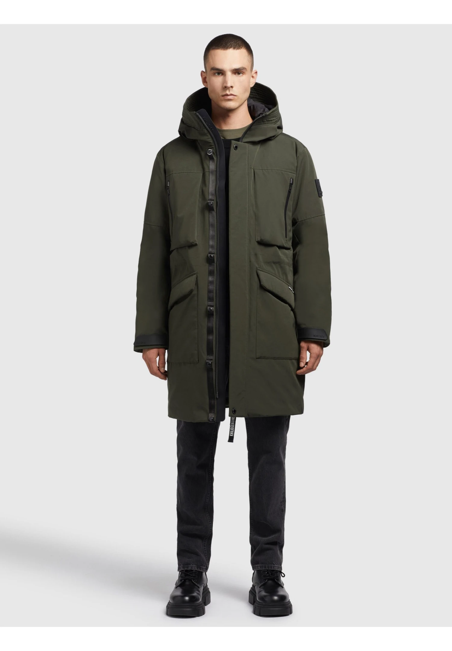 Khujo Tamo - Cappotto Invernale - Dunkelgrün 2 Khujo Tamo - Cappotto Invernale - Dunkelgrün - immagine 2