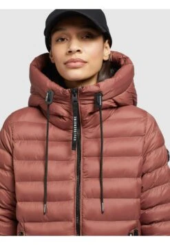 Khujo Lovina5 Soft - Giacca Invernale - Rotbraun -Delem 6ee7e1ffeb144f86b2002fadb506c292