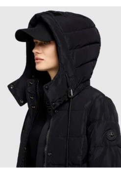 Khujo Mantel CupsCappotto InvernaleSchwarz Donna Cappotti KH121U1CK-Q11 -Delem 6f007aedf46c44ce9cda257c8ed3e947