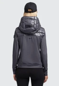 Khujo Ghita Shiny - Giacca Da Mezza Stagione - Grau -Delem 6f5f9c61d3ba4955bad06d6e09a1938b