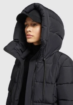 Khujo DeriaCappotto InvernaleSchwarz Donna Cappotti KH121U1CI-Q11 -Delem 6f8fff08a9bb4ec89895393d3ab5de10