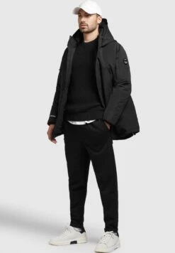 Khujo BatesGiacca InvernaleSchwarz Uomo Giacche KH122T0E8-Q11 -Delem 703feeeb1e554087a998284fb585a194
