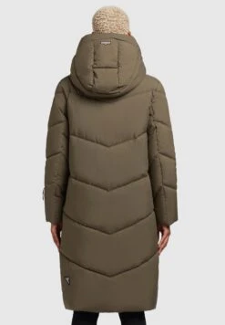 Khujo Torino2Cappotto InvernaleKhaki Grün Donna Cappotti KH121U14V-N11 -Delem 70bbae0010914a7f85c15672de38b85e