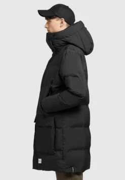 Khujo SlowCappotto InvernaleSchwarz Uomo Cappotti KH122T0DP-Q11 -Delem 725022fc2e844e57a2e710372b7b74fb