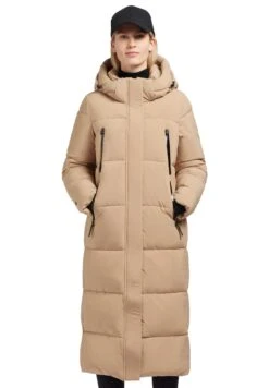 Khujo Mantel Lucia Matt - Cappotto Invernale - Beige -Delem 7444bed90f3e4a0496d3cd619f0c68e7