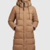 Khujo Julina2 MattCappotto InvernaleHellbraun Donna Cappotti KH121U1AF-O11