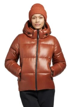 Khujo Valea ShinyGiacca InvernaleRotbraun Donna Giacche E Blazer KH121U1B5-O11 -Delem 748801171e97412f908ba582e27c473c