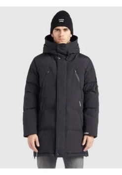 Khujo ZylanCappotto InvernaleSchwarz Uomo Cappotti KH122T0CD-Q11