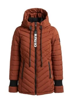 Khujo PattGiacca InvernaleRotbraun Donna Giacche E Blazer KH121U1CN-O11 -Delem 74c35a330bc94e0da026584591f2d981