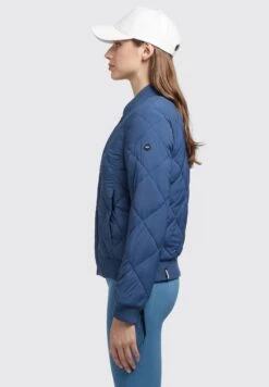 Khujo Leona - Giubbotto Bomber - Blau -Delem 75720f335efc446d82f6b948e927e2ea