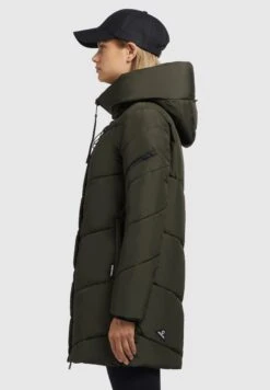 Khujo Jordis4Cappotto InvernaleDunkelgrün Donna Cappotti KH121U1DK-M11 -Delem 75f496b02178487990215f0b37eaba27