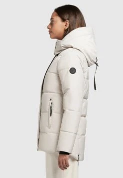 Khujo EuniceCappotto InvernaleWeiß Donna Cappotti KH121U168-A11 -Delem 76bca60531f84cbd9a9f1894c6561e77