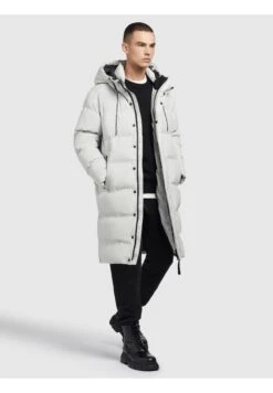 Khujo HaenkCappotto InvernaleHellgrau Uomo Cappotti KH122T0FI-C11 -Delem 76e5031b5a444d5189d08fbc3d70adaa