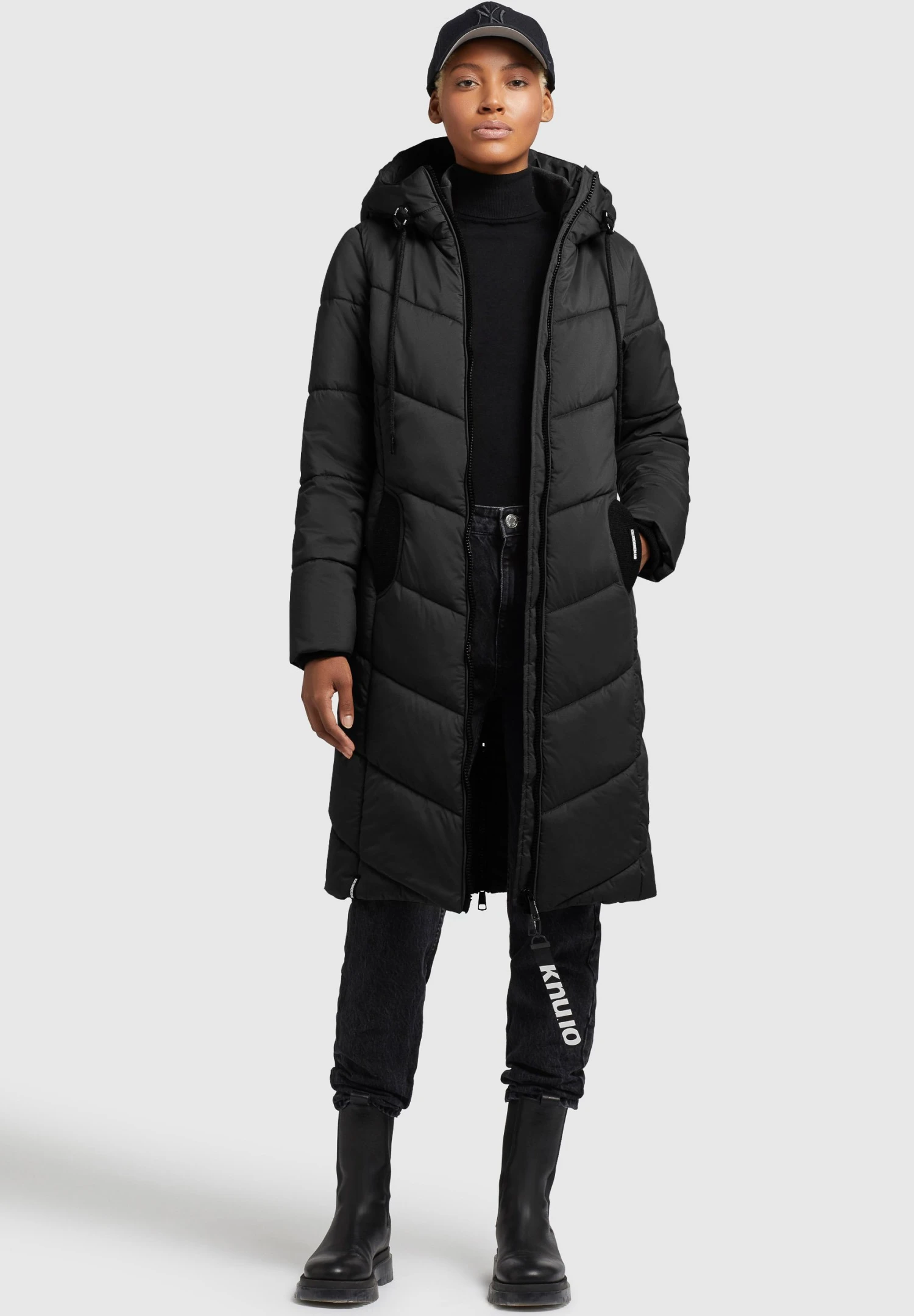 Khujo Aribay3 Light - Cappotto Invernale - Schwarz 6 Khujo Aribay3 Light - Cappotto Invernale - Schwarz - immagine 6