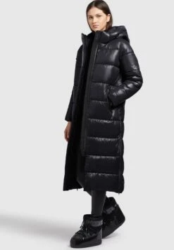 Khujo Saima ShinyCappotto InvernaleSchwarz Donna Cappotti KH121U1C0-Q11 -Delem 77db55c7bcc64d6fab22307859263283