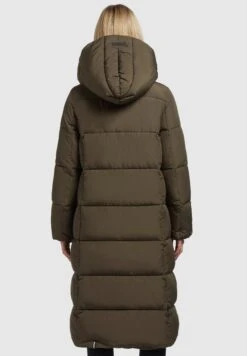 Khujo LainaCappotto InvernaleDunkel Khaki Donna Cappotti KH121U1CO-M11 -Delem 7a126d7094da4fa8b7a56bb62d3ba20c