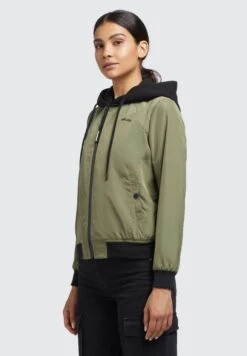 Khujo PerseeGiacca Da Mezza StagioneOlivgrün Donna Giacche E Blazer KH121U18Z-N11 -Delem 7aeba452ed0b486f8233bc64bb5be5c7