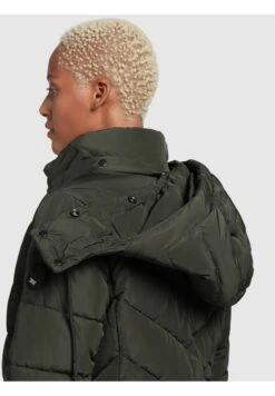 Khujo CupsCappotto InvernaleDunkelgrun Donna Cappotti KH121U14T-M11 -Delem 7b43e0beff12470c8cfc89ff227f77db