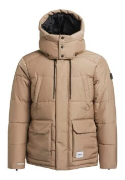 Khujo Primero2 - Giacca Invernale - Beige -Delem 7bb59d58ff374e5aa745e02d6f957be2