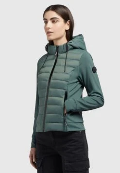 Khujo Ghita MattGiacca Da Mezza StagioneKupfergrün Donna Giacche E Blazer KH121U19C-L11 -Delem 7bdac9028c3b4e85a1c09adebb5287aa