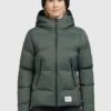 Khujo IlliGiacca InvernaleOlivgrau Donna Giacche E Blazer KH121U1BB-N11