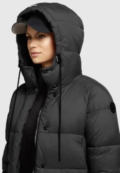 Khujo FraneeCappotto InvernaleSchwarz Donna Cappotti KH121U16A-Q11 -Delem 7d389598d82b464d8cbcbfe8080c4057