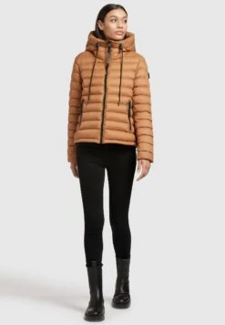 Khujo Lovina ShineGiacca InvernaleOrangebraun Donna Giacche E Blazer KH121U13W-H11 -Delem 7de5c05963294ff98dd63324f47b0ab5