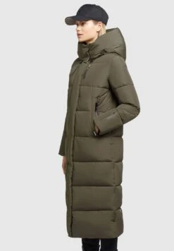 Khujo Soulani2Cappotto InvernaleKhaki Grün Donna Cappotti KH121U14C-N11 -Delem 7e8929193a014aaa86bd3ae290af9392