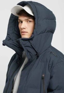 Khujo ClideCappotto InvernaleDunkelblau Uomo Cappotti KH122T0FC-K11 -Delem 7eb077185b9d4f73a56e6384a95f3cdc