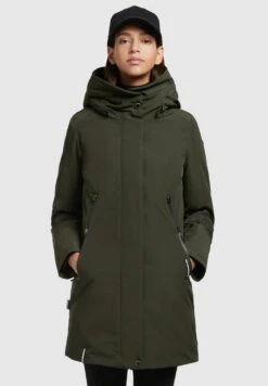 Khujo Viona3Cappotto InvernaleDunkelgrün Donna Cappotti KH121U15A-M11