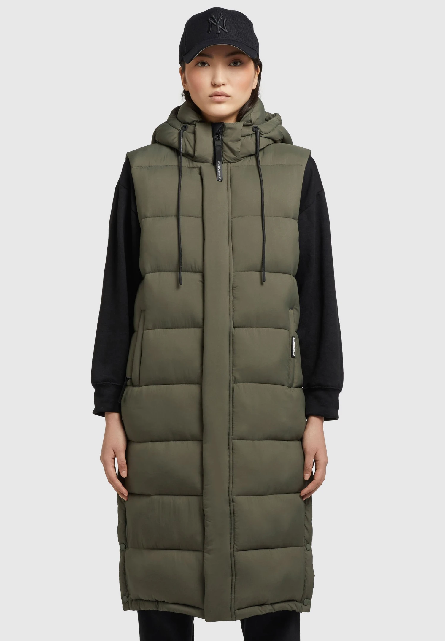 Khujo Tourin MattSmanicatoKhaki Grün Donna Giacche E Blazer KH121U14N-N11 1 Khujo Tourin MattSmanicatoKhaki Grün Donna Giacche E Blazer KH121U14N-N11