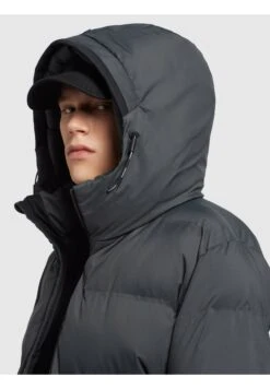 Khujo CaiusCappotto InvernaleDunkelgrau Uomo Cappotti KH122T0G1-C11 -Delem 7f47e0b9969843b9b48bce8b91f7734c