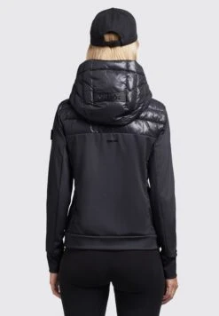 Khujo Ghita Shiny - Giacca Da Mezza Stagione - Schwarz -Delem 7f93ead067cf4cb3a671a0ee1c433fb1