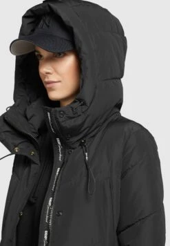 Khujo ElvitaCappotto InvernaleSchwarz Donna Cappotti KH121U14I-Q11 -Delem 80324a9fd0f34411a9fb82e0b9388dfb