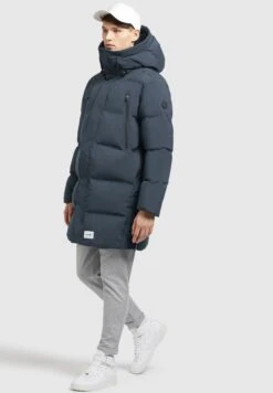 Khujo ClideCappotto InvernaleDunkelblau Uomo Cappotti KH122T0FC-K11 -Delem 8081e515a0064771b7c9956d1747f889