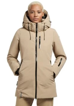 Khujo FranCappotto InvernaleBeige Donna Cappotti KH121U1CY-B11 -Delem 80ae5c5812024c78af93ec63416019a0
