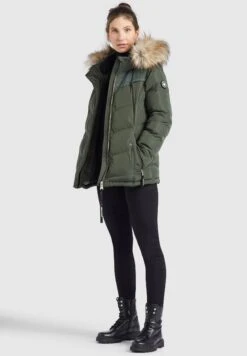 Khujo Winsen6 - Giacca Invernale - Dunkeloliv -Delem 80d05abad71c4e009e91a58688949f9f