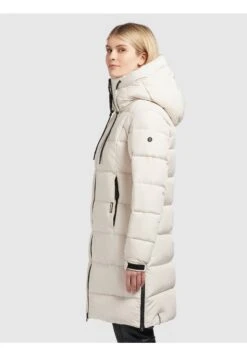 Khujo IndieCappotto InvernaleWeiß Donna Cappotti KH121U1CW-A11 -Delem 80f687c71a734b0cb3f1d3349213a1de