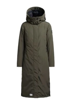 Khujo AbellaCappotto InvernaleOlivgrün Donna Cappotti KH121U16D-N11 -Delem 818b28437a5d4980886c6462ca80a2cb