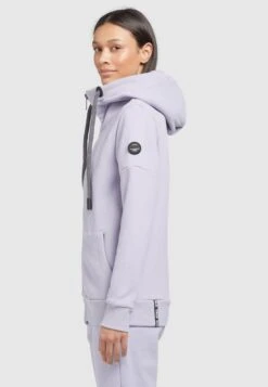 Khujo SalomeaFelpa Con ZipFlieder Donna Felpe KH121J073-I11 -Delem 829826e14be34b0894c15df534e9fd97