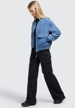 Khujo Nova - Giubbotto Bomber - Blau -Delem 834118189e5f4d9f91aa3a413ca2406a