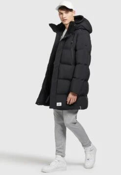 Khujo Clide - Cappotto Invernale - Schwarz -Delem 83960b7f83c944529392980a12a91d16