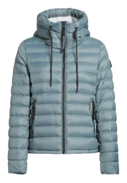 Khujo Lovina2 ShineGiacca InvernaleBlaugrau Donna Giacche E Blazer KH121U11Q-K11 -Delem 84945f19ba764900bc862d45a9952d54